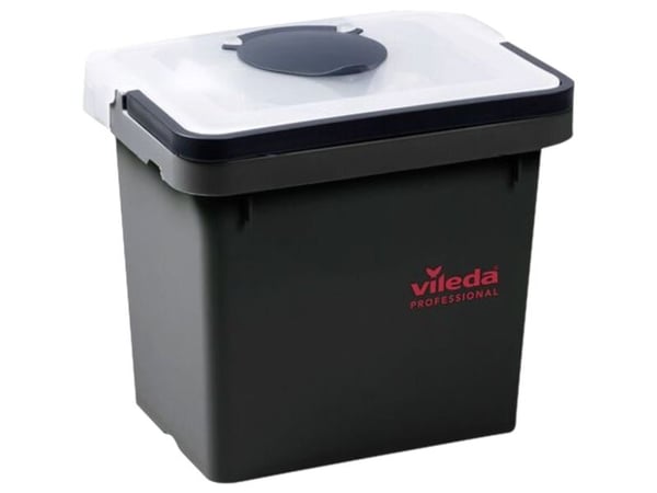 Dispenser, Vileda SafePlus Maxi, 244x184x213mm, mørkegrå, PP/silikone - (4 stk.)