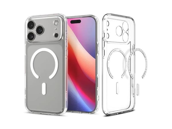 Spigen ACS10282, Mobilskal, Apple, iPhone 17 Pro Max, 17,5 cm (6.9"), Transparent, Vit