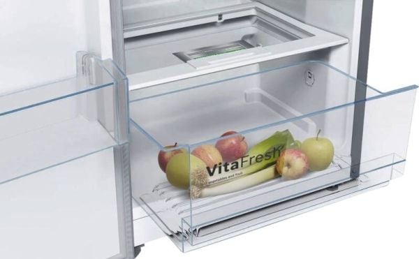 Bosch KSV36VXDP, 346 L, SN-T, 39 dB, D, Ruostumaton teräs