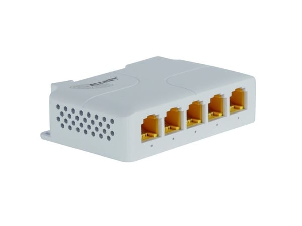 ALLNET 222870, Ikke administreret, L2, Gigabit Ethernet (10/100/1000), Strøm over Ethernet (PoE), Stativ-montering, DIN rail