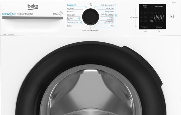 Beko - Tvättmaskin - frontmatad - 8 kg
