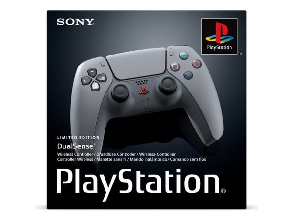 Sony DualSense svart/grå Bluetooth/USB gamepad analog/digital PlayStation 5