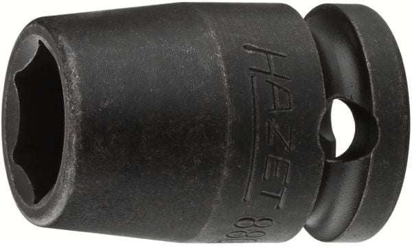 HAZET 880S-11, Slaghylsa, Röd, Gul, 1 huvuden, 3/8", Brittiska standardmått, 11 mm