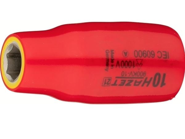 HAZET 900KV-10, Pipenøkkel, 1 stykker, Rød, Gult, Klasse I, 5,4 cm, 1/2"