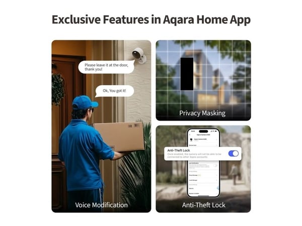 Aqara Camera G100 Select - svart