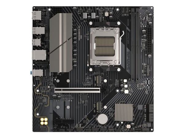 Sapphire B650M-E - Hovedkort - micro ATX - Socket AM5 - AMD B650 Chipset - USB 3.2 Gen 1, USB-C 3.2 Gen 1 - 2.5 Gigabit LAN - innbygd grafikk (CPU ...