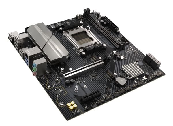 Sapphire B650M-E - Hovedkort - micro ATX - Socket AM5 - AMD B650 Chipset - USB 3.2 Gen 1, USB-C 3.2 Gen 1 - 2.5 Gigabit LAN - innbygd grafikk (CPU ...