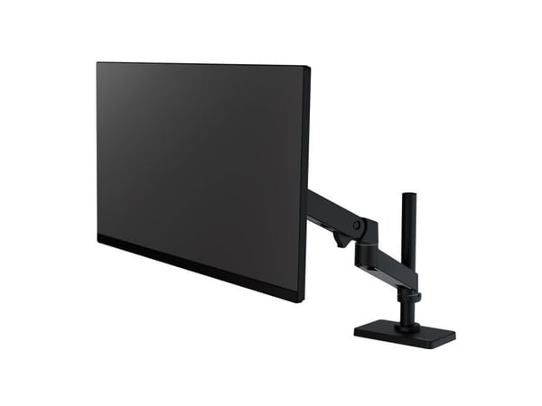 Ergotron LX Pro - Monteringssett (skjermarm) - for LCD-skjerm - grommetmontering, høy stolpe - aluminium - svart - skjermstørrelse: inntil 34" - sk...