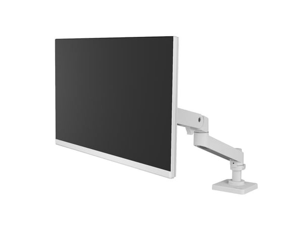 Ergotron LX Pro - Monteringssett (skjermarm) - for LCD-skjerm - grommetfeste - aluminium - hvit - skjermstørrelse: inntil 34" - skrivebordsmonterbar