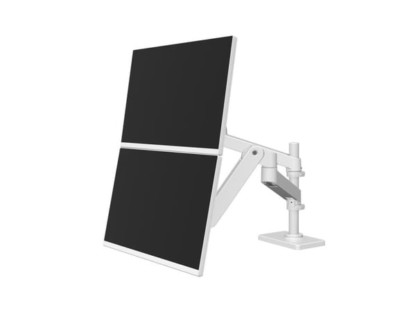 Ergotron LX Pro Series 45-710-290, 20 kg, 61 cm (24"), 75 x 75 mm, 100 x 100 mm, Korkeudensäätö, Valkoinen
