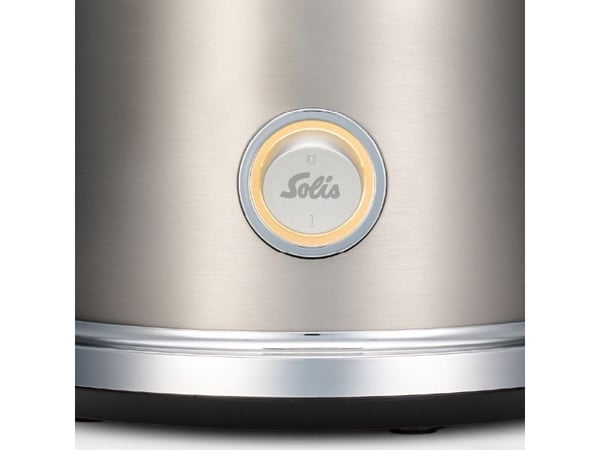 Solis Pop &amp; Fun, Rustfritt stål, 2 min, 80 g, Rustfritt stål, Knapper, 1200 W
