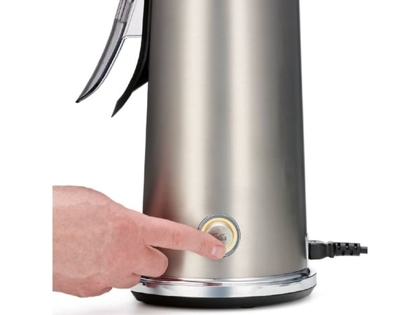 Solis Pop &amp; Fun, Rustfritt stål, 2 min, 80 g, Rustfritt stål, Knapper, 1200 W