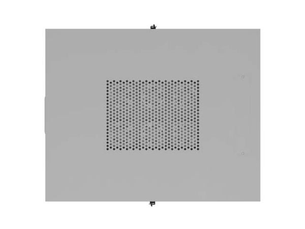 Lanberg FF01 series - Rack skap - 800 x 1000, flat pack, with glass door, LCD - med 6 kjølevifter, termostat, LCD-skjerm - fritt stående - grå, RAL...