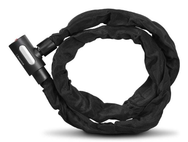 Hama 00178138, Kjedelås, Svart, Plast, Stål, Nøkkel, 1200 mm, 825 g