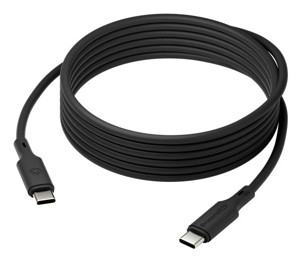dbramante1928 IT - USB-kabel - 24 pin USB-C (hann) til 24 pin USB-C (hann) - 3 m - USB Power Delivery (100 W) - svart