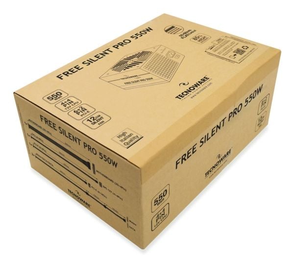 Strømforsyning TECNOWARE FAL551FSP12 ATX 2.01 550 watt FAL551FSP12