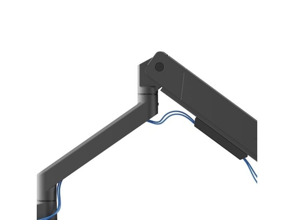 DELTACO - Monteringssett (leddarm) - for LCD-display / bøyd LCD-display - gas spring, up to 16 kg - svart - skjermstørrelse: 17"-45" - skrivebordsm...