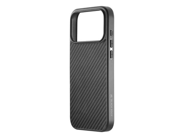 Black Rock Robust Carbon, Etui, Apple, iPhone 17 Pro, 16 cm (6.3"), Svart