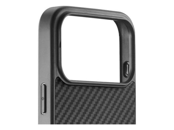 Black Rock Robust Carbon, Etui, Apple, iPhone 17 Pro, 16 cm (6.3"), Svart