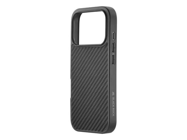 Black Rock Robust Carbon, Etui, Apple, iPhone 17 pro max, 17,5 cm (6.9"), Svart