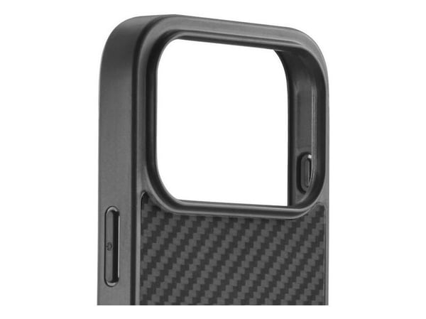 Black Rock Robust Carbon, Etui, Apple, iPhone 17 pro max, 17,5 cm (6.9"), Svart