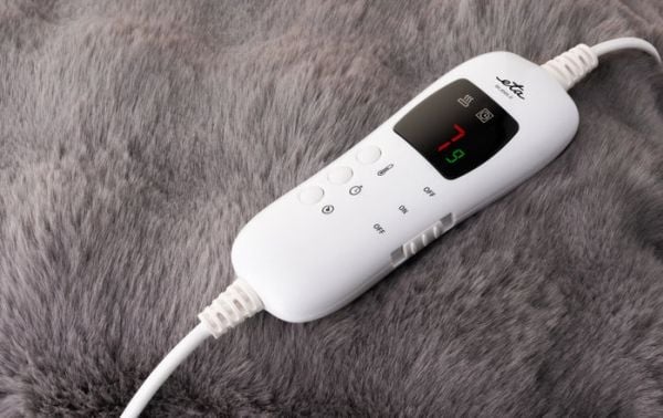 ETA Bubble 632590000 - Varmeteppe - grå