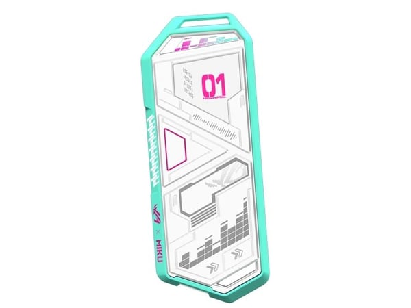 ASUS ROG Strix Arion - Hatsune Miku Edition - Lagringspakke - M.2 NVMe-kort - USB-C 3.2 (Gen 2x1) - Moonlight White