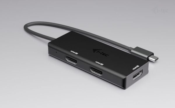 i-Tec - Dockningsstation - USB-C / USB4 / Thunderbolt 3 / Thunderbolt 4 / Thunderbolt 5 - 3 x HDMI
