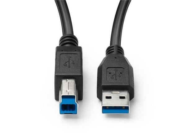 Microconnect MC-ITH-USB3AB-005, 5 m, USB A, USB B, USB 3.2 Gen 1 (3.1 Gen 1), 5 Gbit/s, musta