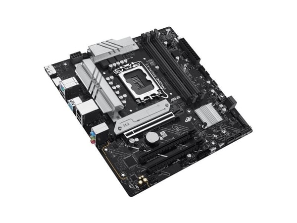 ASUS - Hovedkort - micro ATX - LGA1700-sokkel - B760 Chipset - USB 3.2 Gen 1 - innbygd grafikk (CPU kreves) - HD-lyd (8-kanalers)