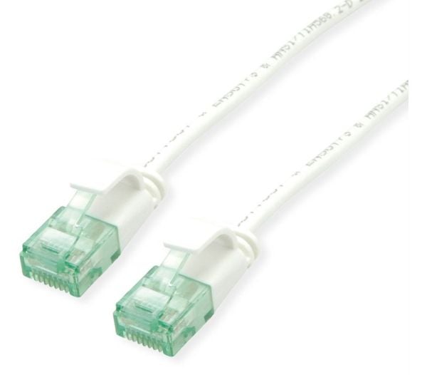 ROLINE 21.45.3464-100, 1,5 m, Cat6a, U/UTP (UTP), RJ-45, RJ-45, Hvit