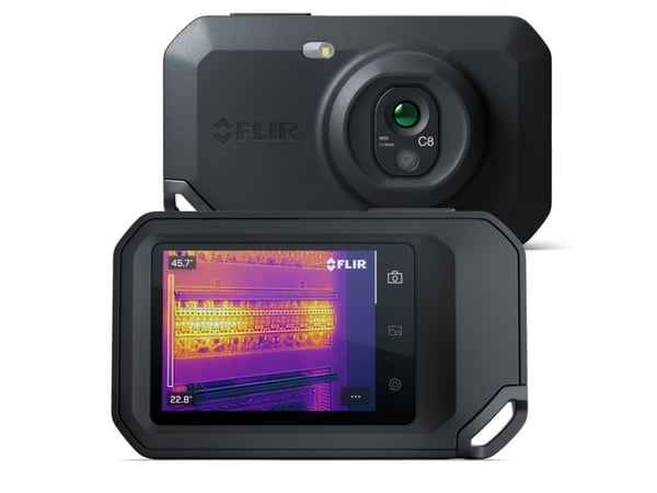 Flir C8 18801-0101 kompakt termisk kamera 320x240 med MSX och Flir Ignite aktiverat (18801-0101)