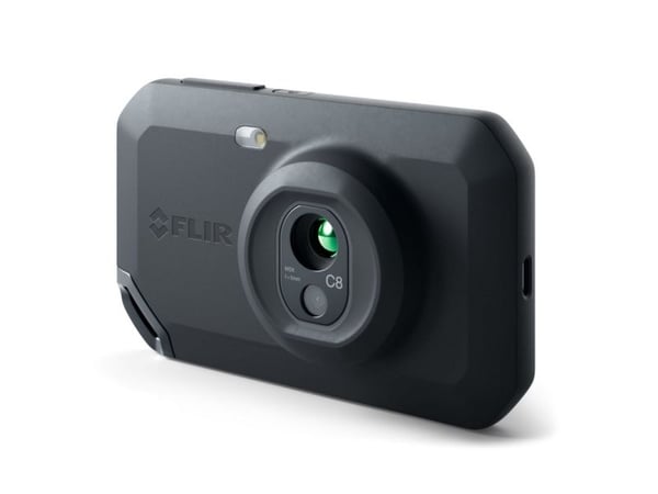 Flir C8 18801-0101 - Compact 320x240 Thermal Camera with MSX and Flir Ignite Enabled (18801-0101)