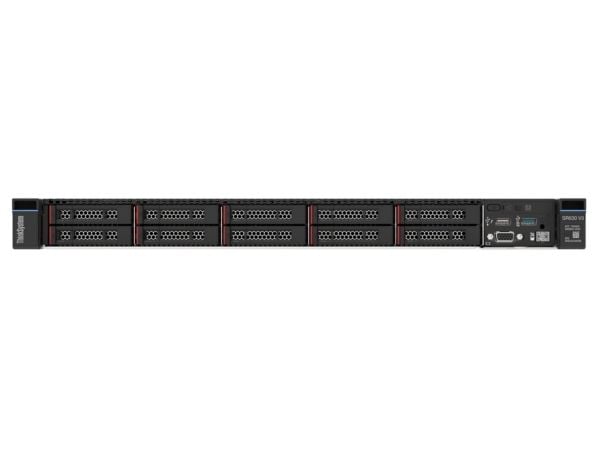 Lenovo ThinkSystem SR630 V3 7D73 - Server - rackmonterbar 1U - toveis - 1 x Xeon Silver 4510 / inntil 4.1 GHz - RAM 32 GB - SAS - hot-swap 2.5" brø...