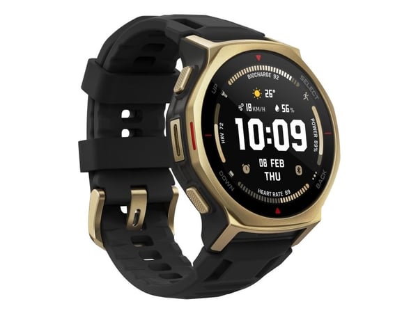 Amazfit T-Rex 3 Pro - 44 mm - Ja smartklokke med stropp - silikon - håndleddstørrelse: 140-205 mm - display 1.32" - Bluetooth, Wi-Fi, NFC - 46.8 g ...
