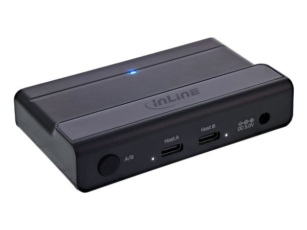 InLine 60604I, USB Type-A, 3.2 Gen 1 (3.1 Gen 1), 5 Gbit/s, Svart, 0 - 40 ° C, 55 mm