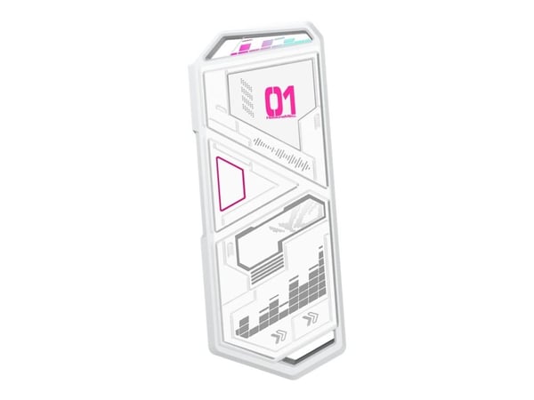 ASUS ROG Strix Arion Hatsune Miku Edition, SSD-kotelo, M.2, PCI Express, 10 Gbit/s, USB-liitettävyys, Valkoinen
