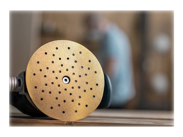 Bosch Expert C470 - Slipeark - for løvtre, maling på tre - 5 deler - rund - grovkorn: P40 - 115 mm