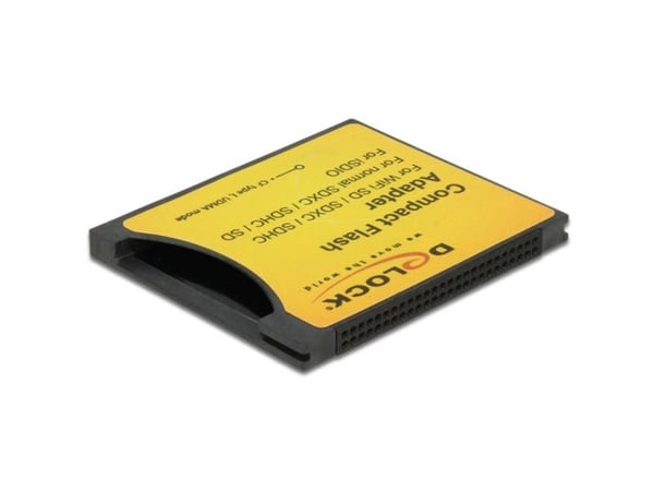 Delock - Kortadapter (SD, SDHC, SDXC) - CompactFlash