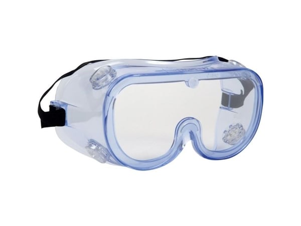 Beskyttelsesbrille, THOR Panorama, One size, klar, polycarbonat/PVC, lukket med elastikbånd