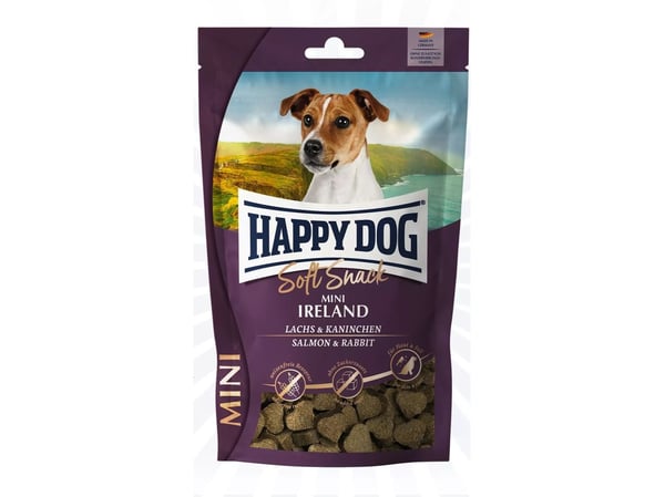 Happy Dog 61259, Snacks, Hund, Vuxen, Kanin, Lax, 100 g