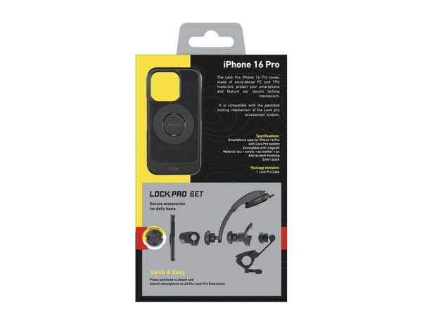 SBS TEURIP1661P, Etui, Apple, iPhone 16 Pro, 16 cm (6.3"), Svart