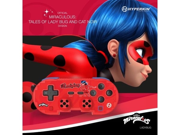 Hyperkin M01328-MTLB, Spelplatta, Android, MAC, Nintendo Switch, Nintendo Switch OLED, PC, iOS, Välj-knapp, Startknapp, Trådlös, Bluetooth, 9 m