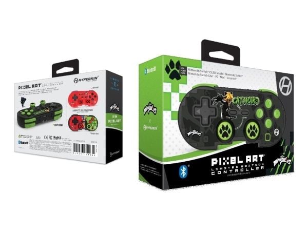 Hyperkin M01328-MTCN, Pad-ohjain, Android, MAC, Nintendo Switch, Nintendo Switch OLED, PC, iOS, Valintapainike, Käynnistyspainike, Langaton, Blueto...
