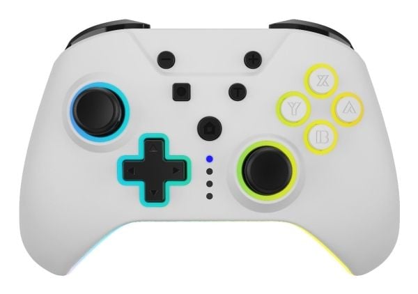 Hyperkin NuRival, Pad-ohjain, Nintendo Switch, Nintendo Switch OLED, Takanuppi, Kotipainike, Turbopainike, Analoginen/Digitaalinen, Monivärinen, La...