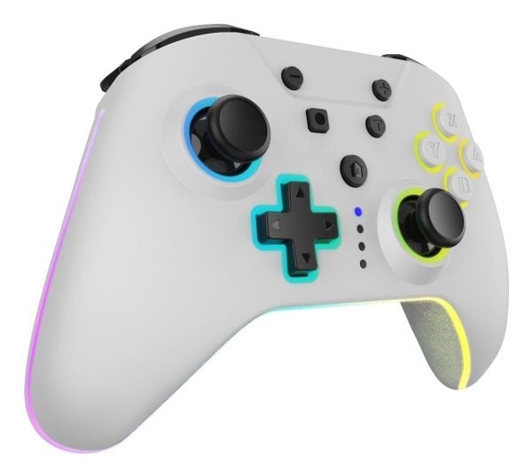 Hyperkin NuRival, Gamepad, Nintendo Switch, Nintendo Switch OLED, Tilbakeknapp, Hjem-knapp, Turboknapp, Analog/digital, Flerfarget, Trådløs