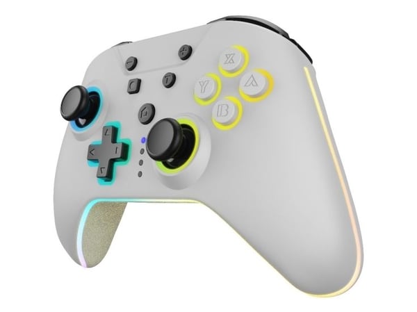 Hyperkin NuRival, Gamepad, Nintendo Switch, Nintendo Switch OLED, Tilbakeknapp, Hjem-knapp, Turboknapp, Analog/digital, Flerfarget, Trådløs