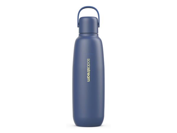 SodaStream Fizz &amp; Go Cool, 900 ml, Daglig forbruk, Blå, Rustfritt stål, Storm, Mann/kvinne
