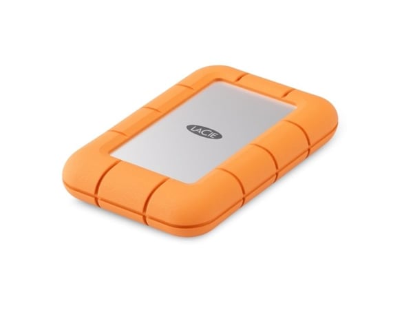 LaCie STND1000400, 1 TB, USB Type-C, 3.2 Gen 1 (3.1 Gen 1), Harmaa, Oranssi