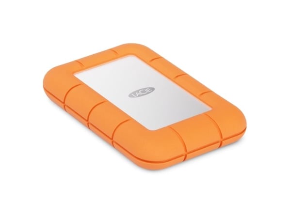 LaCie STND1000400, 1 TB, USB Type-C, 3.2 Gen 1 (3.1 Gen 1), Harmaa, Oranssi